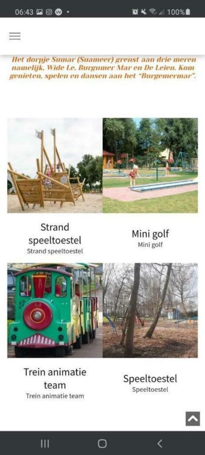 Kajuit423 6Pers 5Sterren Vakantiepark Bergumermeer Aan Het Water In Friesland Met Zwembad Villa Suameer Kültér fotó
